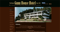 Desktop Screenshot of gunnhousehotel.com